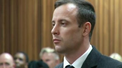 Oscar Pistorius is sentenced in court