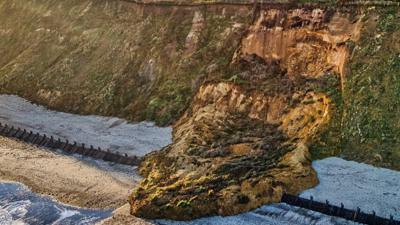 Mundesley cliff collapse