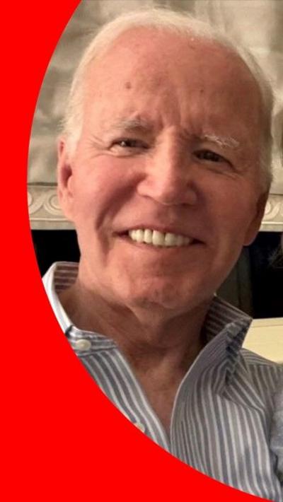 Joe Biden smiling