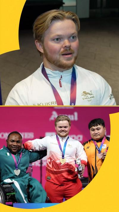 Mark Swan wins gold medal at Commonwealth Games