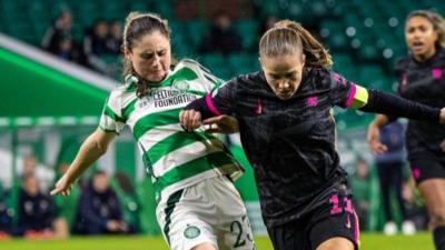 Celtic's Emma Lawton in action