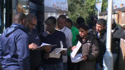 Asylum seekers arrive in Longford