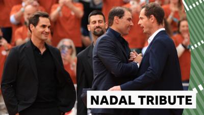 Roger Federer, Rafa Nadal, Novak Djokovic, Andy Murray