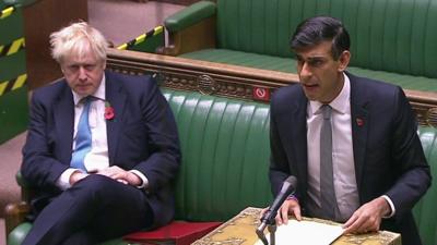 Rishi Sunak & Boris Johnson