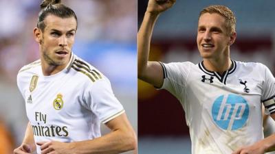 Gareth Bale and Michael Dawson