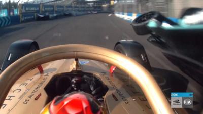 Nelson Piquet crashes in Mexico