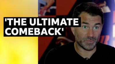 Boxing promoter Eddie Hearn
