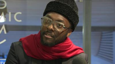 will.i.am in Davos