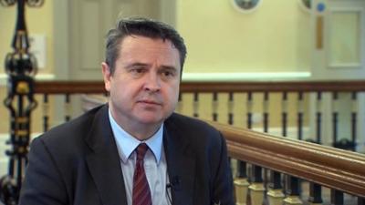 Education Minister Huw Lewis