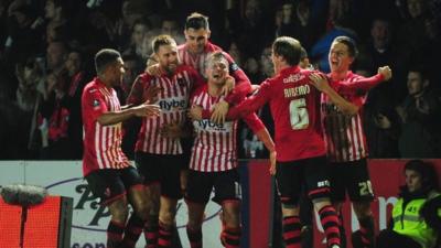 Highlights: Exeter City 2-2 Liverpool