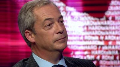 Nigel Farage, former leader of the UK Independence Party