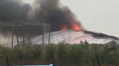 Fire at Chester zoo