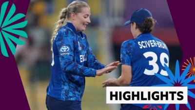 Sophie Ecclestone and Nat Sciver-Brunt