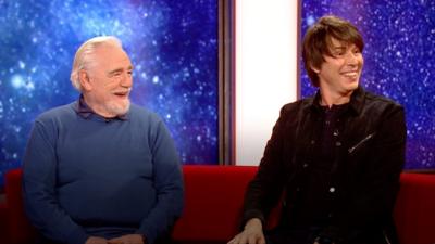 Both men say they have encounters where people assume they're 'the other' Brian Cox