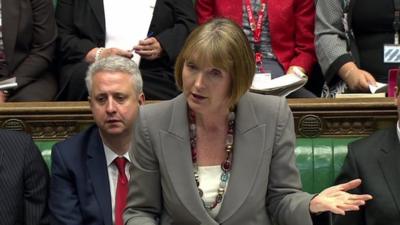 Harriet Harman at PMQs