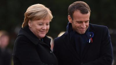 Merkel and Macron