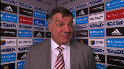 Sunderland manager Sam Allardyce