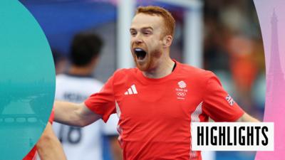 Watch the highlights as Great Britain win 4-0 against Spain in the pool stages of the Paris 2024 Olympics