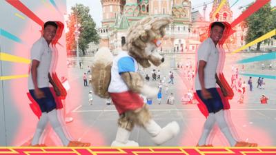 World Cup mascot dance off