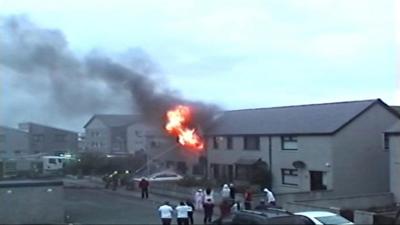 Fire in Fraserburgh