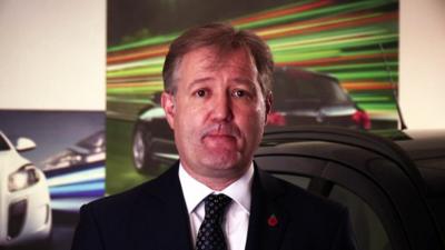 Vauxhall chairman and managing director Rory Harvey