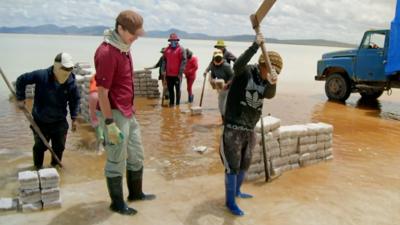 salt flats mining