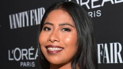 Yalitza Aparicio in Los Angeles, California ahead of the Oscars