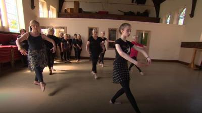 Older ballet dancers