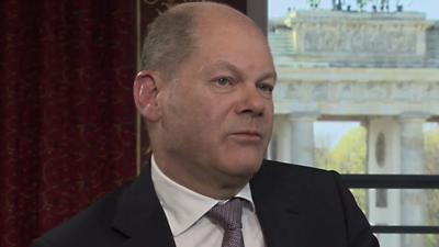 Olaf Scholz, German Vice Chancellor and Finance Minister