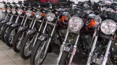 Motorbike showroom