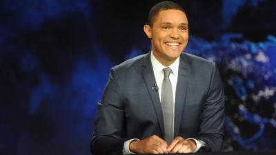 Trevor Noah hosts Comedy Central's "The Daily Show with Trevor Noah" on September 28, 2015 in New York