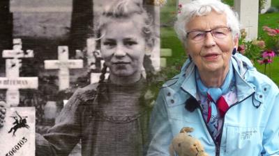 For 75 years, Willemien Rieken has tended the grave of a soldier killed during WW2