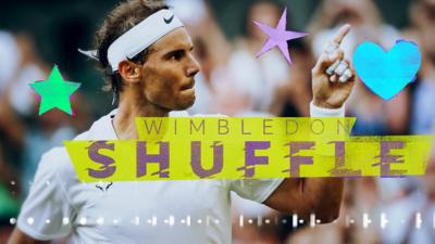 Rafa Nadal celebrates