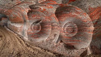 Potash mine, image by Edward Burtynsky