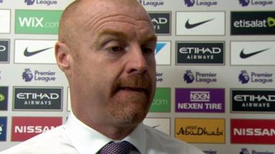 Kompany challenge was a red card - Dyche