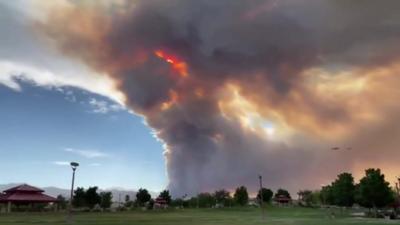 Nevada fire