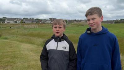 kids in Orkney