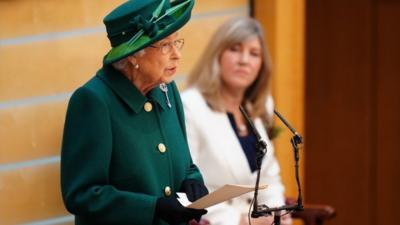 Queen at Holyrood