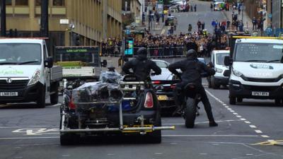 Fast and Furious filming in Glasgow