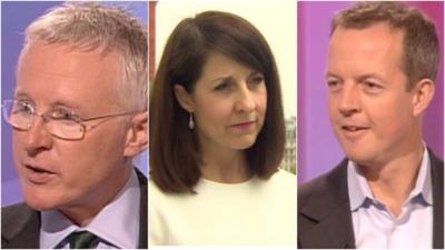 Norman Lamb, Liz Kendall and Nick Boles