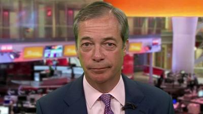 Nigel Farage says the party is preparing to stand at the next General Election if the UK hasn't left the EU by October 31st 2019.