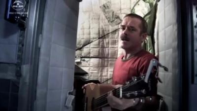 Hadfield: singing is space "harder than you might think"