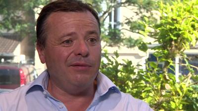 Arron Banks was speaking to the BBC’s Manveen Rana about his funding of the Brexit campaign.