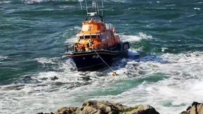 RNLI rescue off Portstewart on 25 September 2020