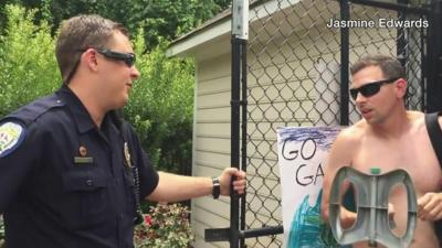 Black woman alleges racial profiling at a pool