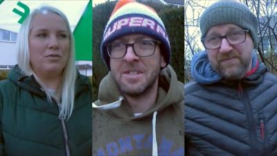 Parents at at Glasllwch Primary School in Newport