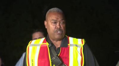 San Antonio Fire Chief Charles Hood at a press conference