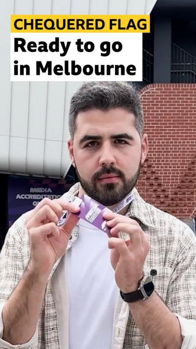 F1 commentator Harry Benjamin