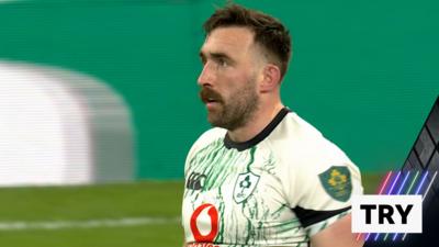 Jack Conan scores for Ireland