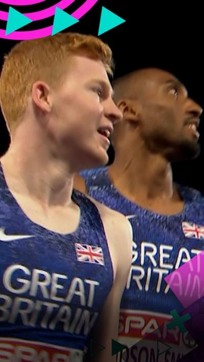 Matthew Hudson-Smith and Charlie Dobson